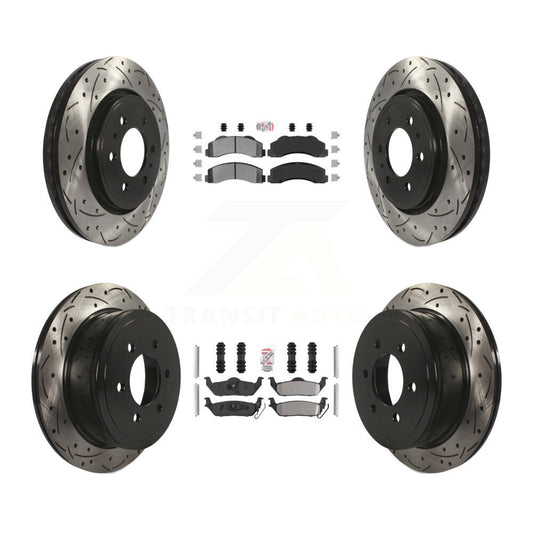 [Avant et Arrière] Disque et plaquette de frein pour Ford F-150 With 6 Lug Wheels KDA-102485