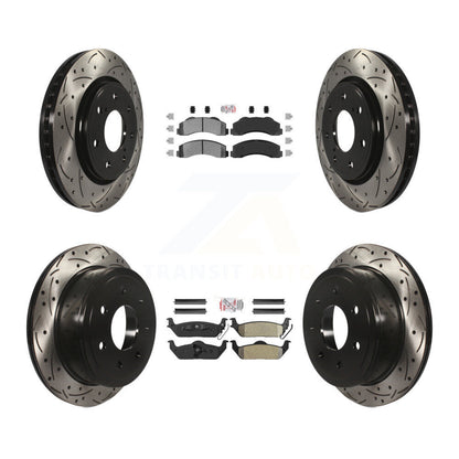 [Avant et Arrière] Disque et plaquette de frein pour Ford F-150 With 7 Lug Wheels KDA-102486