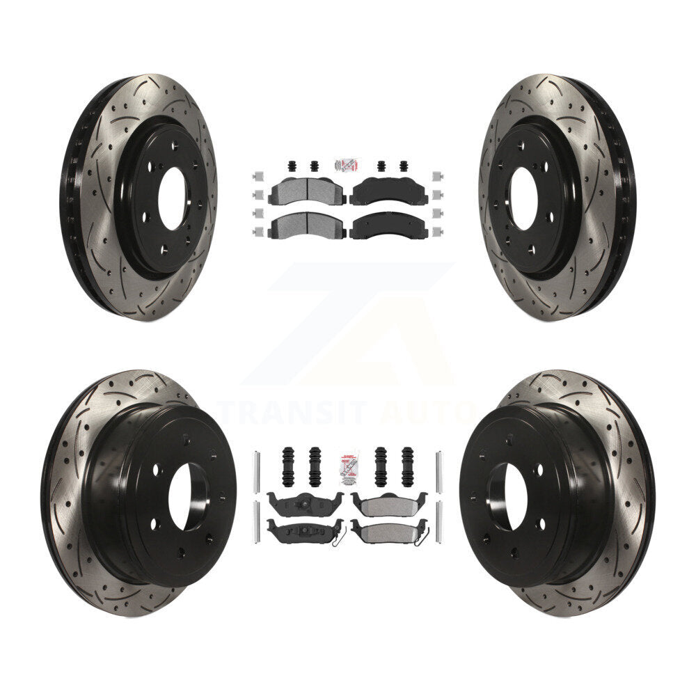 [Avant et Arrière] Disque et plaquette de frein pour Ford F-150 With 7 Lug Wheels KDA-102487