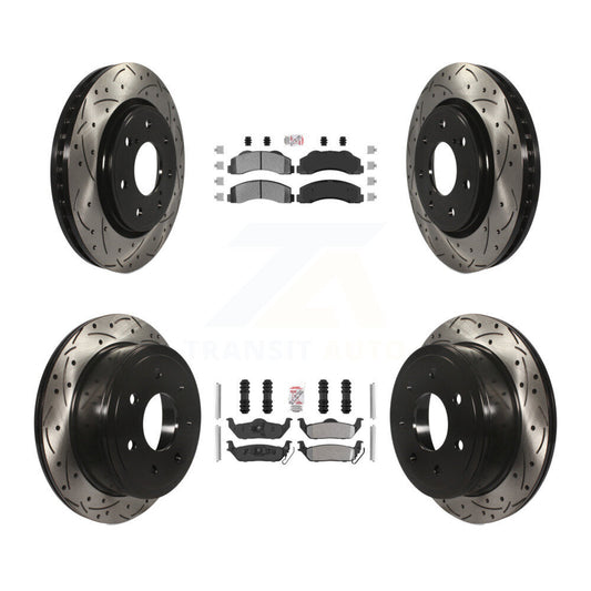 [Avant et Arrière] Disque et plaquette de frein pour Ford F-150 With 7 Lug Wheels KDA-102487