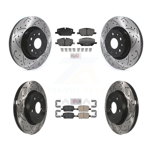 [Avant et Arrière] Disque et plaquette de frein pour 2022 Chevrolet Camaro LT with 2.0L KDA-102520