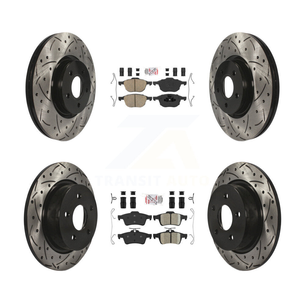 [Avant et Arrière] Disque et plaquette de frein pour Ford Transit Connect KDA-102543