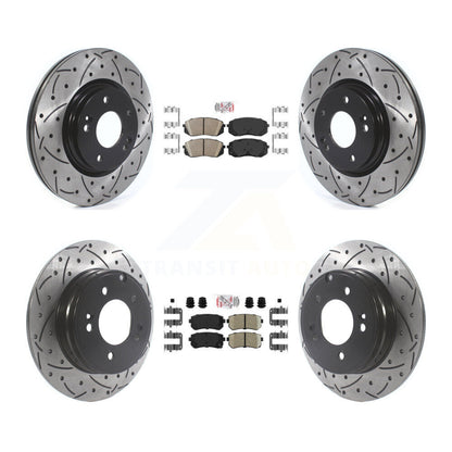 [Avant et Arrière] Disque et plaquette de frein pour 2015-2016 Hyundai Sonata GAS engine KDA-102587