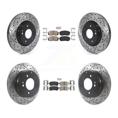 [Avant et Arrière] Disque et plaquette de frein pour 2015-2016 Hyundai Sonata GAS engine KDA-102588