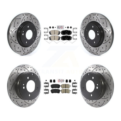 [Avant et Arrière] Disque et plaquette de frein pour 2015-2016 Hyundai Sonata GAS engine KDA-102589