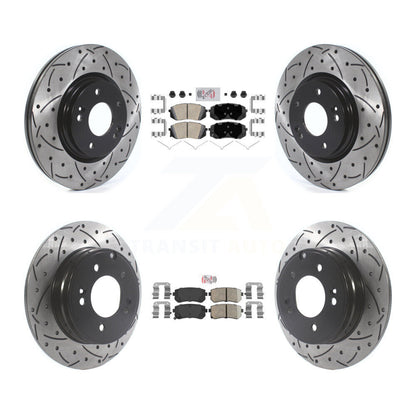 [Avant et Arrière] Disque et plaquette de frein pour 2015-2016 Hyundai Sonata GAS engine KDA-102590