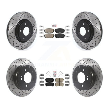 [Avant et Arrière] Disque et plaquette de frein pour Kia Optima KDA-102595