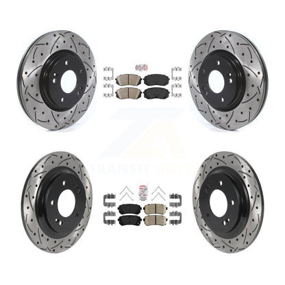 [Avant et Arrière] Disque et plaquette de frein pour 2016 Kia Optima LX/EX/LX 1.6T KDA-102596