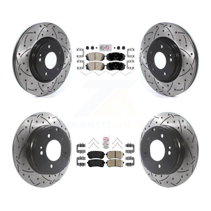 [Avant et Arrière] Disque et plaquette de frein pour Kia Optima KDA-102597