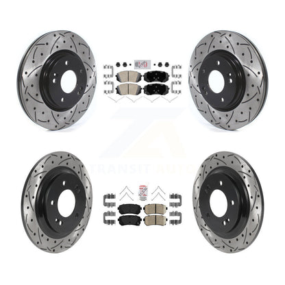 [Avant et Arrière] Disque et plaquette de frein pour 2016 Kia Optima LX/EX/LX 1.6T KDA-102598
