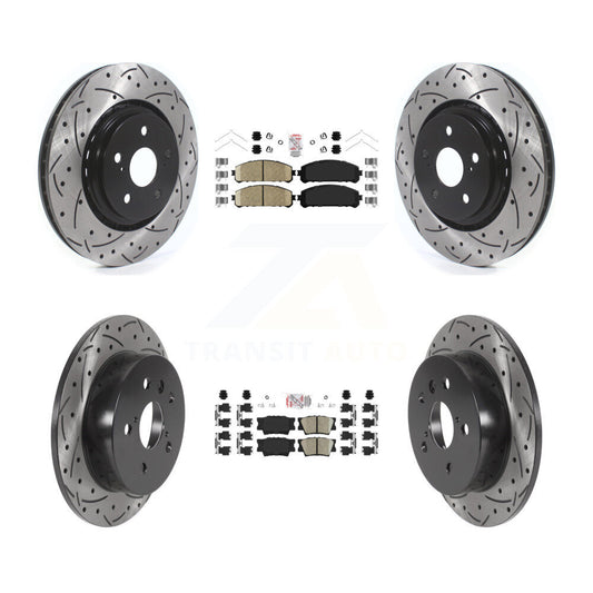 [Avant et Arrière] Disque et plaquette de frein pour 2022 Toyota Camry TRD KDA-102611