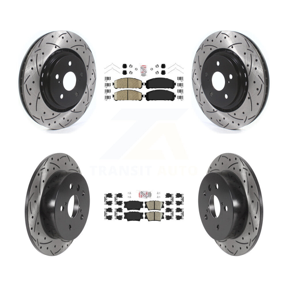 [Avant et Arrière] Disque et plaquette de frein pour 2022 Toyota Camry TRD KDA-102612