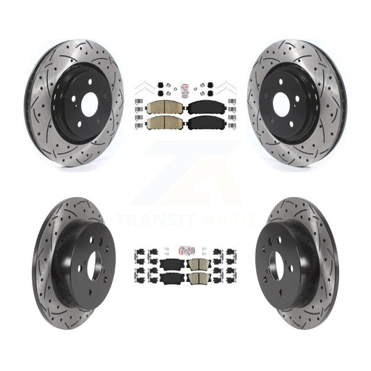 [Avant et Arrière] Disque et plaquette de frein pour 2022 Toyota Camry TRD KDA-102612