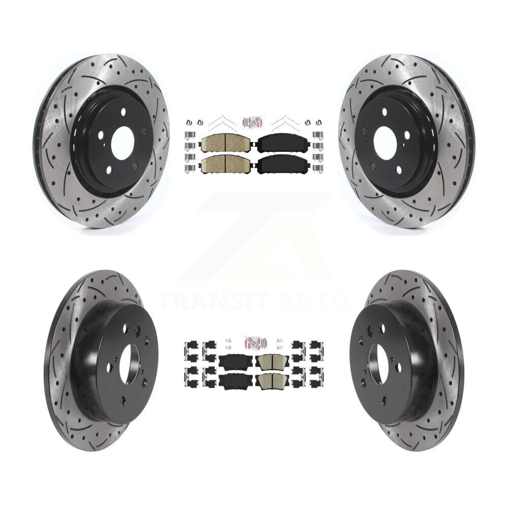 [Avant et Arrière] Disque et plaquette de frein pour 2022 Toyota Camry TRD KDA-102614