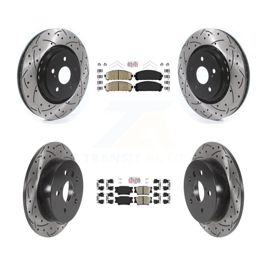 [Avant et Arrière] Disque et plaquette de frein pour 2022 Toyota Camry TRD KDA-102614