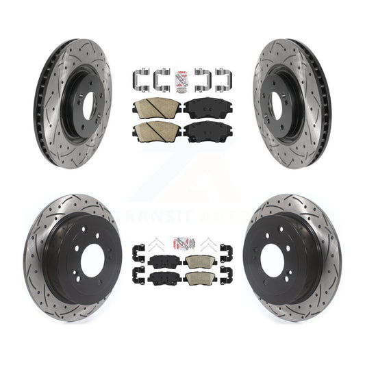 [Avant et Arrière] Disque et plaquette de frein pour 2017-2022 Kia Sportage Turbocharged KDA-102615