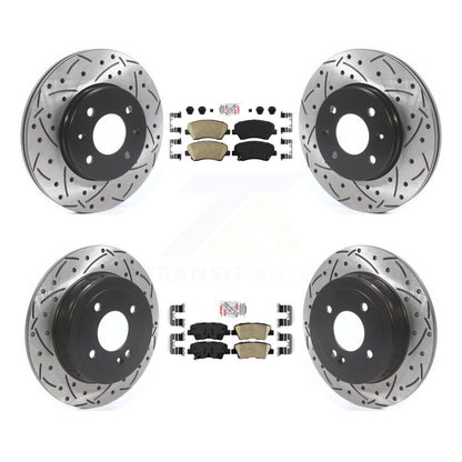 [Avant et Arrière] Disque et plaquette de frein pour Hyundai Accent Kia Rio KDA-102623