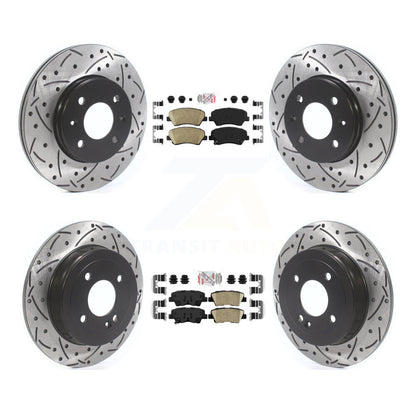 [Avant et Arrière] Disque et plaquette de frein pour Hyundai Accent Kia Rio KDA-102624