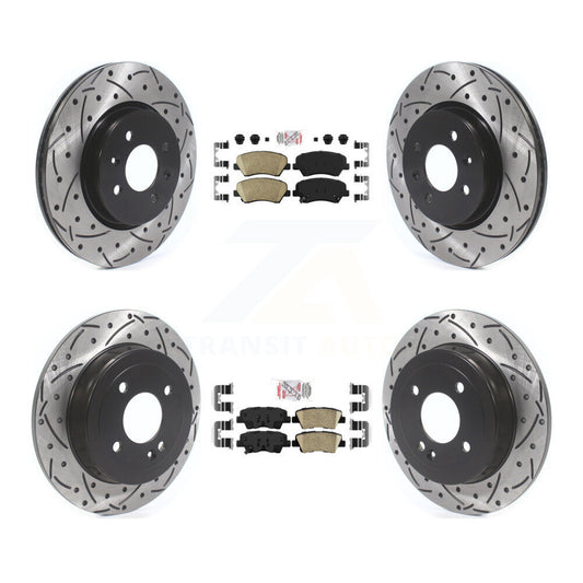 [Avant et Arrière] Disque et plaquette de frein pour Kia Rio KDA-102625