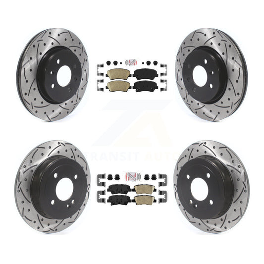 [Avant et Arrière] Disque et plaquette de frein pour Kia Rio KDA-102626