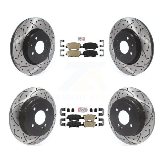 [Avant et Arrière] Disque et plaquette de frein pour Kia Rio KDA-102627