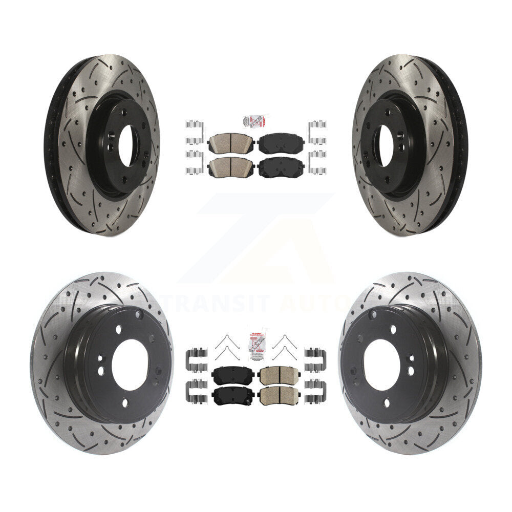 [Avant et Arrière] Disque et plaquette de frein pour Hyundai Sonata KDA-102653