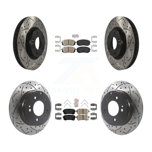 [Avant et Arrière] Disque et plaquette de frein pour Hyundai Sonata KDA-102653