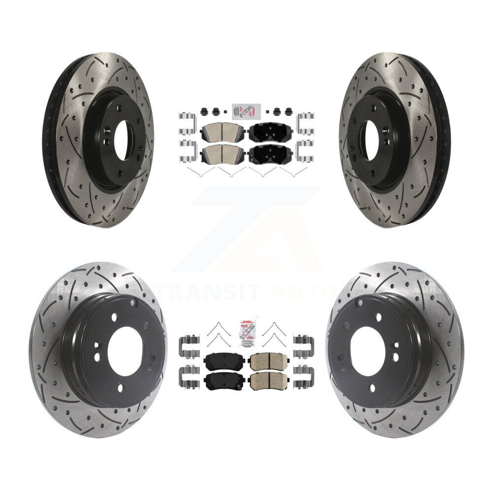 [Avant et Arrière] Disque et plaquette de frein pour Hyundai Sonata KDA-102655