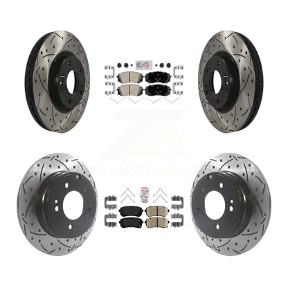 [Avant et Arrière] Disque et plaquette de frein pour Hyundai Sonata KDA-102655