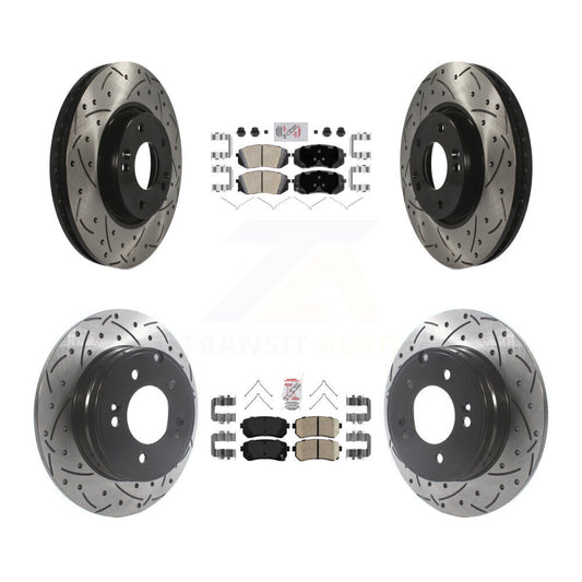 [Avant et Arrière] Disque et plaquette de frein pour Hyundai Sonata KDA-102655