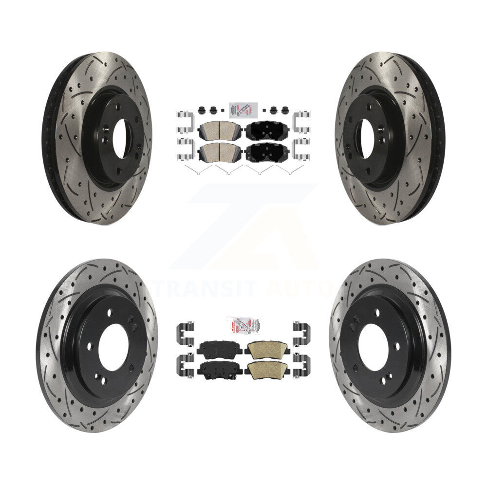 [Avant et Arrière] Disque et plaquette de frein pour Hyundai Sonata KDA-102656