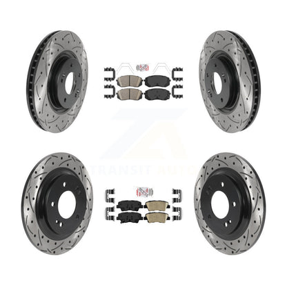 [Avant et Arrière] Disque et plaquette de frein pour 2016 Hyundai Sonata GAS engine KDA-102657
