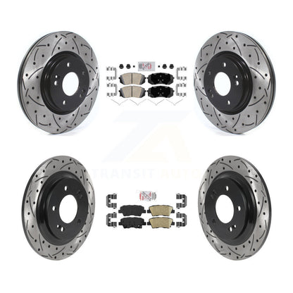 [Avant et Arrière] Disque et plaquette de frein pour Kia Optima KDA-102660