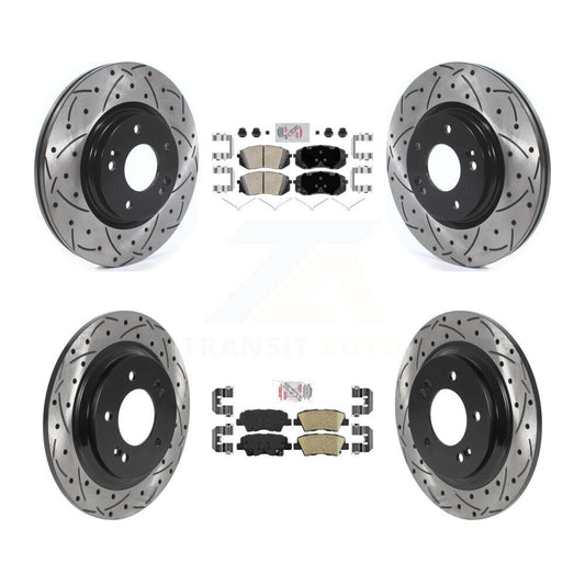 [Avant et Arrière] Disque et plaquette de frein pour Kia Optima KDA-102660