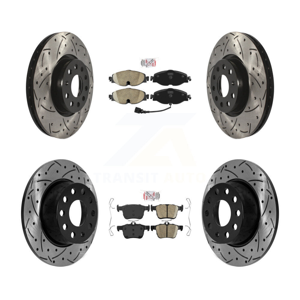 [Avant et Arrière] Disque et plaquette de frein pour 2022-2023 Volkswagen Taos FWD KDA-102665