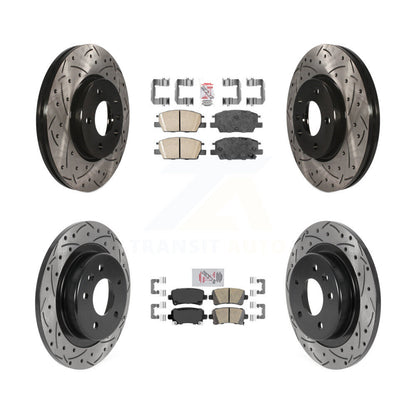 [Avant et Arrière] Disque et plaquette de frein pour 16 Chevrolet Malibu Carryover Model KDA-102669