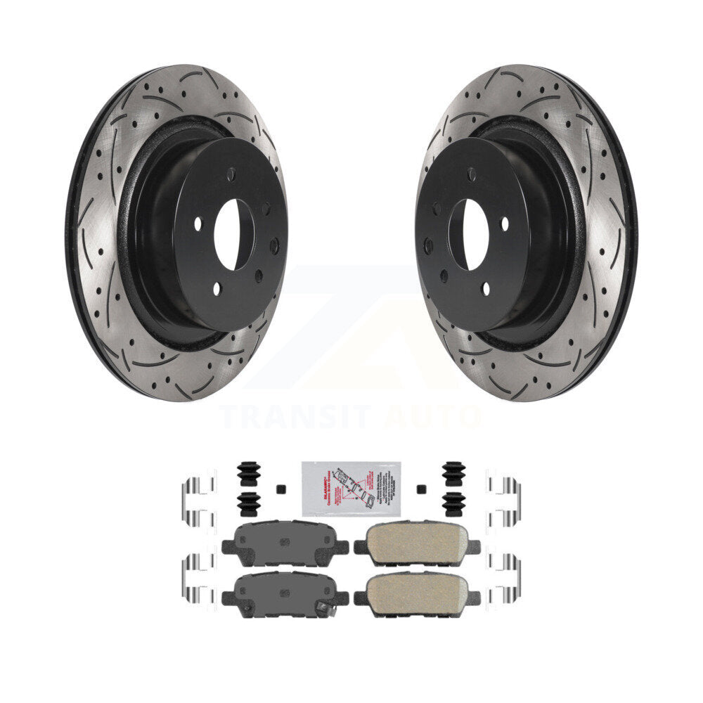 [Arrière] Disque et plaquette de frein pour INFINITI G35 Q60 KDA-102684