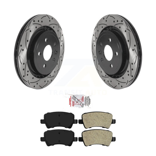 [Arrière] Disque et plaquette de frein pour Volvo XC70 S60 V60 S80 V70 KDA-102694