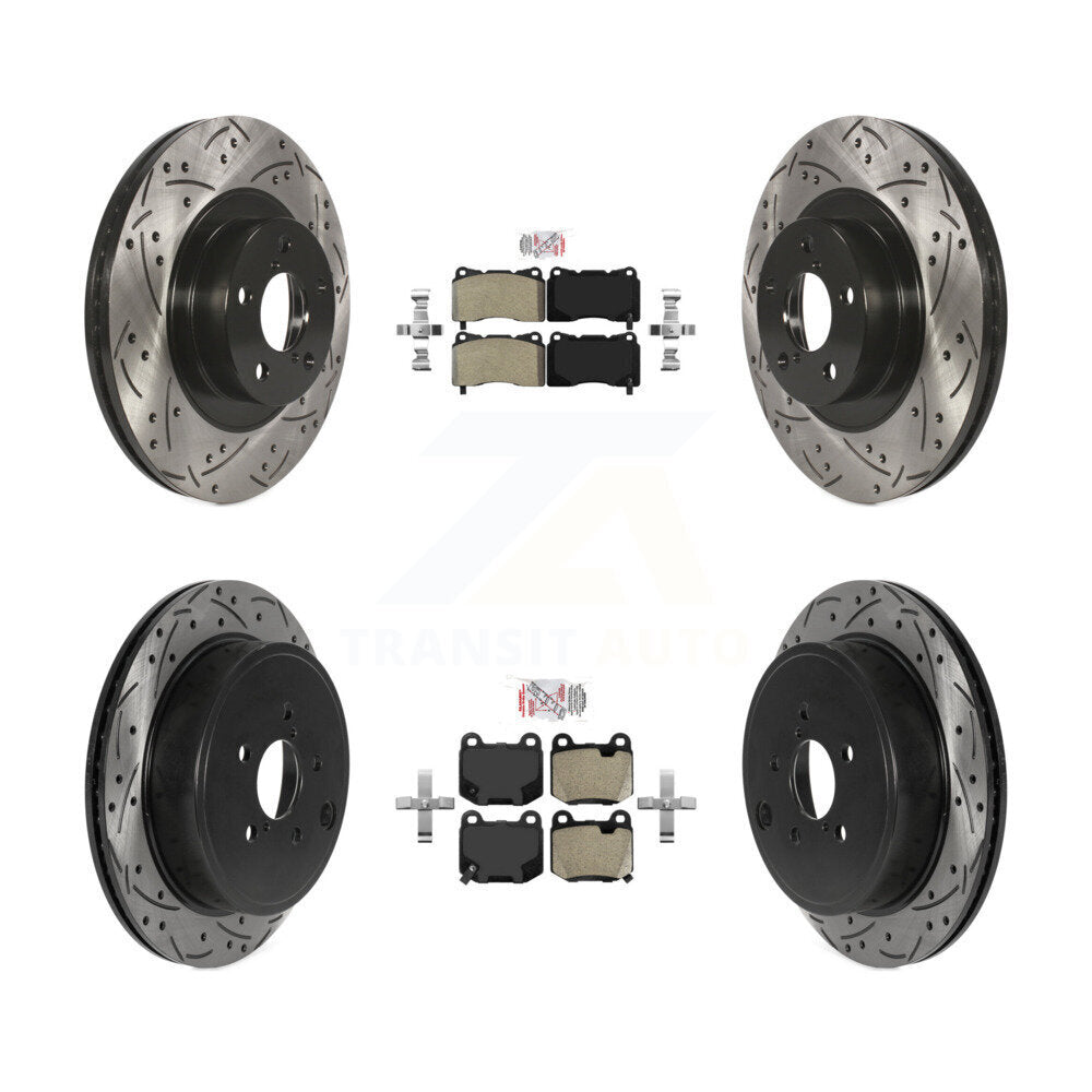 [Avant et Arrière] Disque et plaquette de frein pour Toyota 86 TRD Special Edition KDA-102729