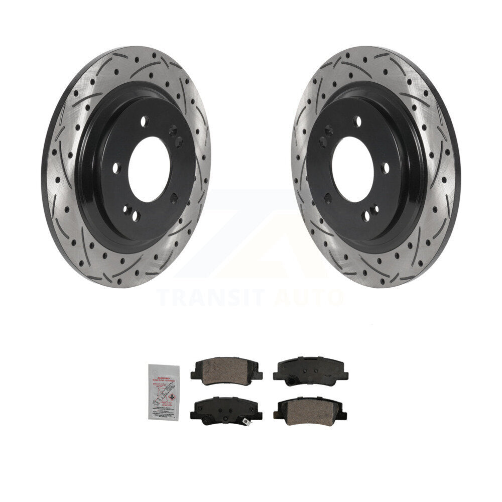 [Arrière] Disque et plaquette de frein pour Hyundai Sonata Kia Niro EV K5 KDA-102746