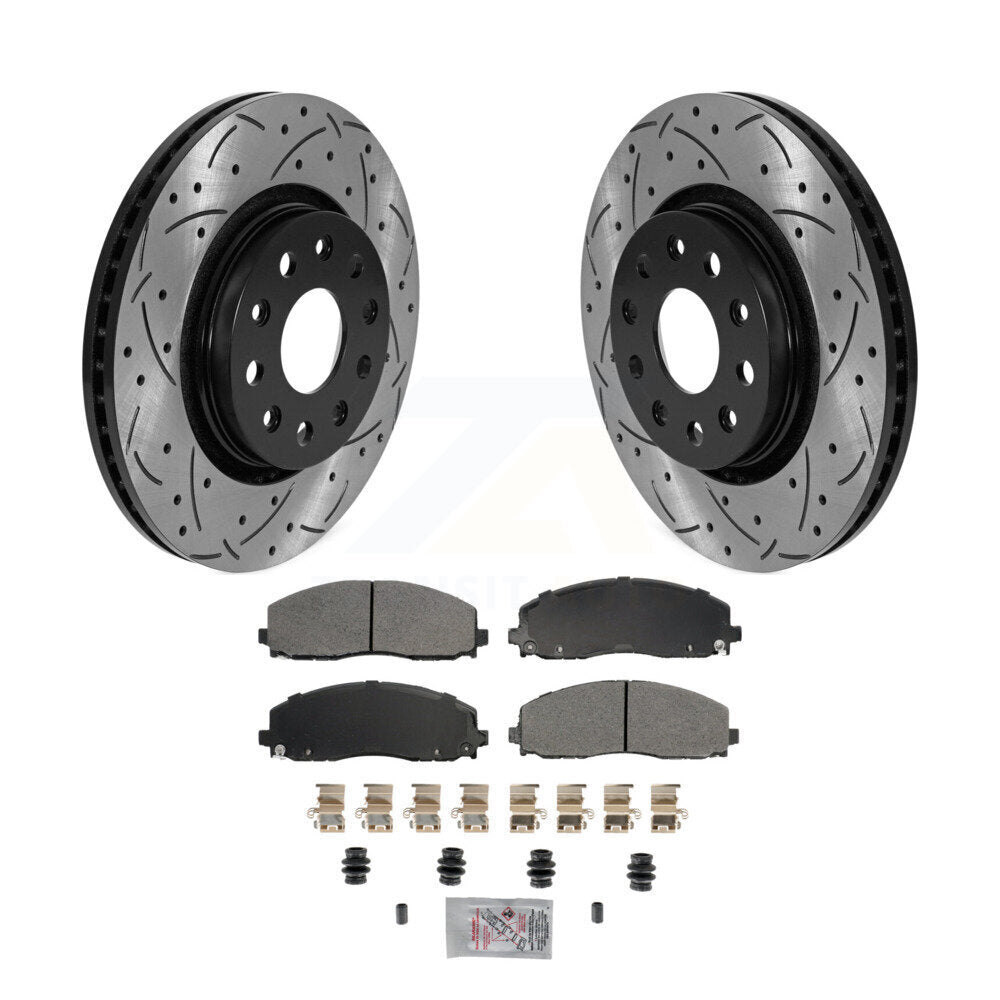 [Avant] Disque et plaquette de frein pour Jeep Wrangler Gladiator KDA-102750