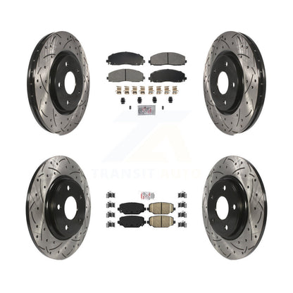 [Avant et Arrière] Disque et plaquette de frein pour Dodge Grand Caravan & KDA-102756