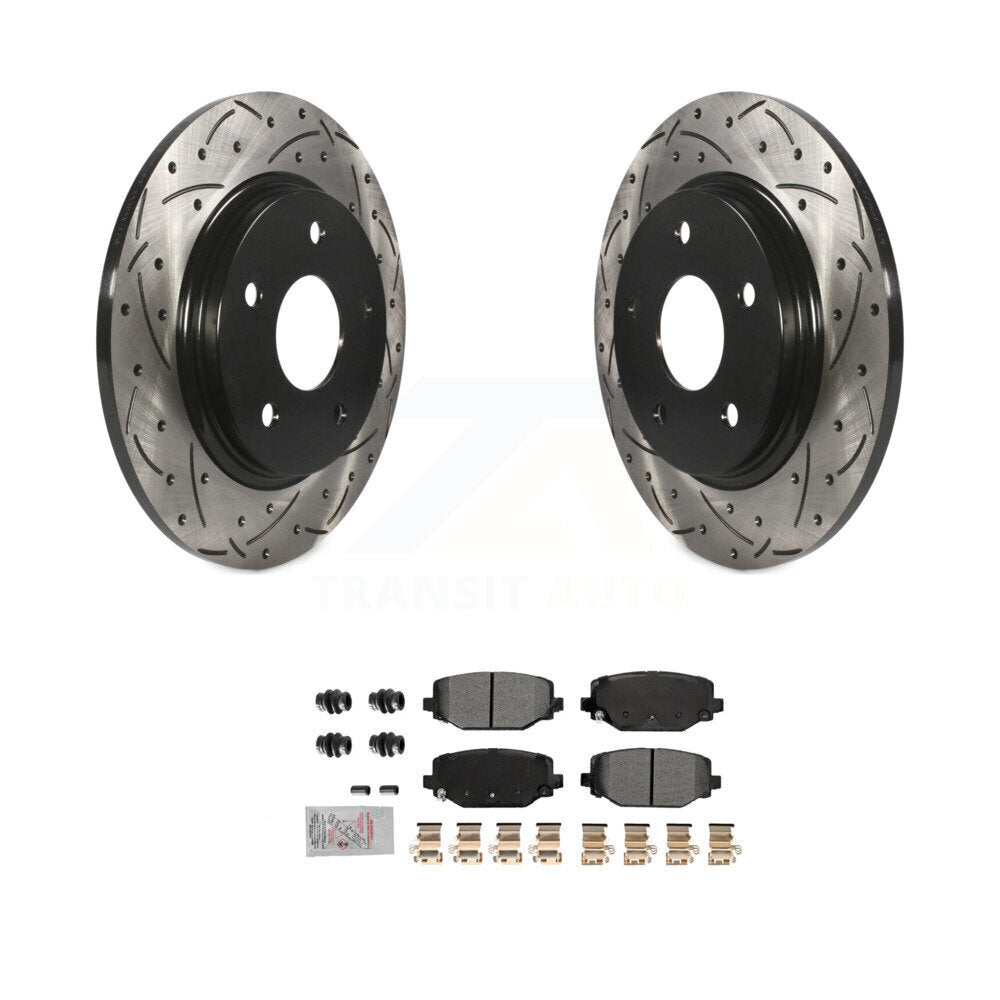 [Arrière] Disque et plaquette de frein pour Dodge Grand Caravan KDA-102773