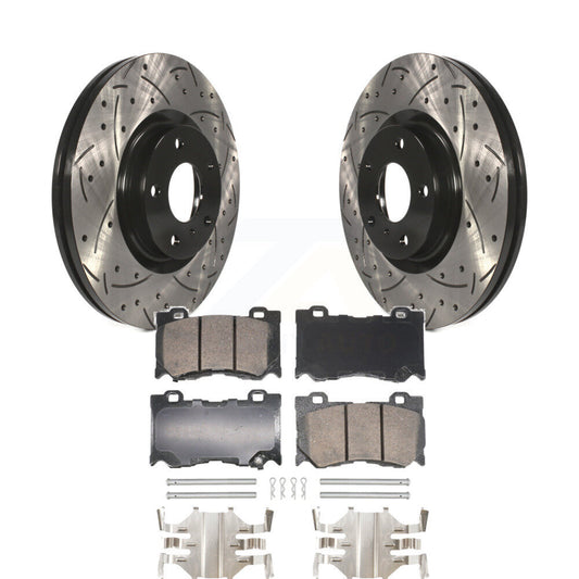 [Avant] Disque et plaquette de frein pour 09-13 INFINITI G37 With Brembo Brakes KDA-102785