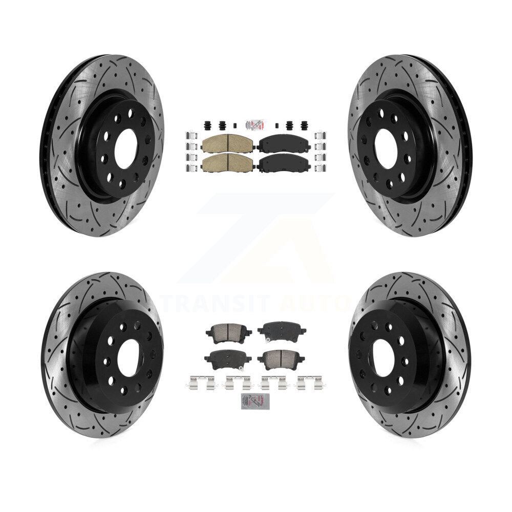 [Avant et Arrière] Disque et plaquette de frein pour Jeep Wrangler KDA-102790