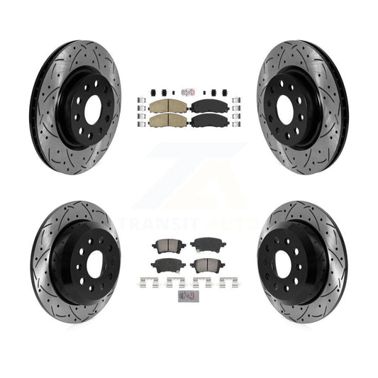 [Avant et Arrière] Disque et plaquette de frein pour Jeep Wrangler KDA-102790