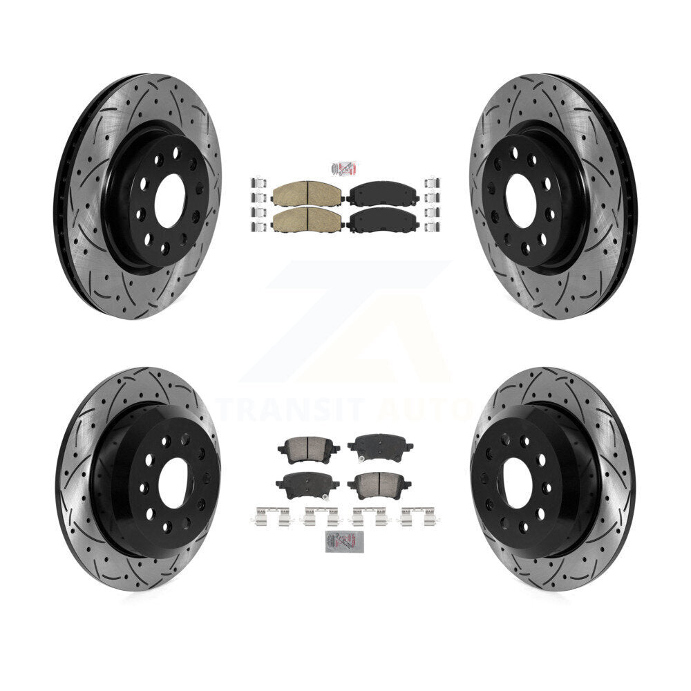 [Avant et Arrière] Disque et plaquette de frein pour Jeep Wrangler KDA-102791