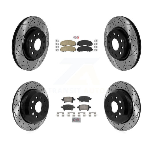 [Avant et Arrière] Disque et plaquette de frein pour Jeep Wrangler KDA-102791