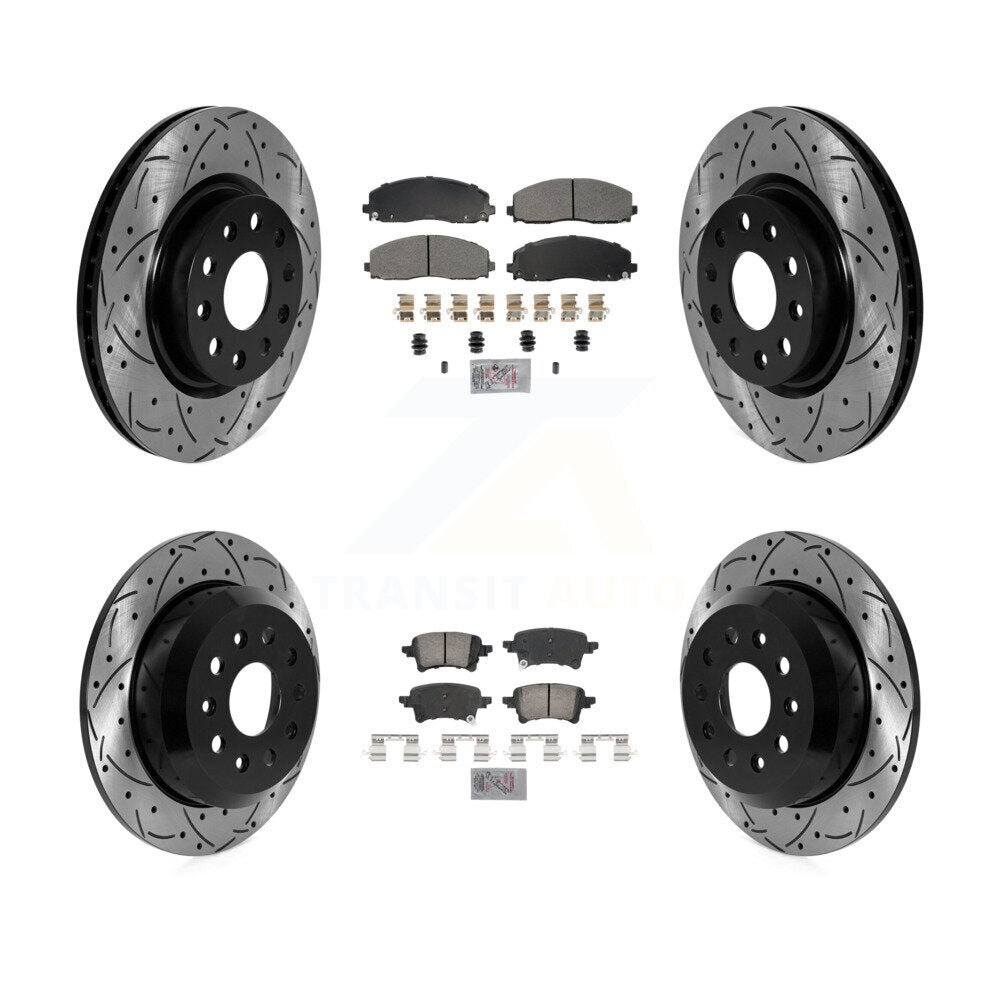 [Avant et Arrière] Disque et plaquette de frein pour Jeep Wrangler KDA-102792