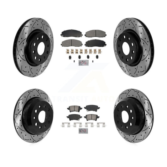[Avant et Arrière] Disque et plaquette de frein pour Jeep Wrangler KDA-102792